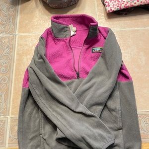 Girls ll bean fleece